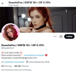 Sweetie Fox twitter, Top Premium Porn Sites