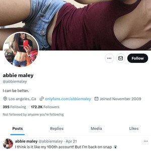 Abbie Maley Twitter, Top Premium Porn Sites