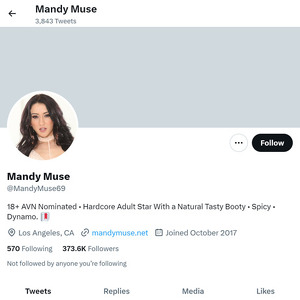 Mandy Muse Twitter, Top Premium Porn Sites