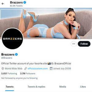 Brazzers Twitter, Top Premium Porn Sites