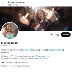 Blake Blossom, Top Premium Porn Sites