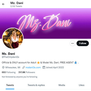 Mz Dani, Top Premium Porn Sites