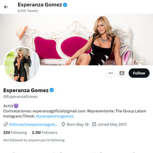 Esperanza Gomez Twitter, Top Premium Porn Sites