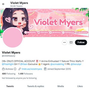 Violet Myers Twitter, Top Premium Porn Sites