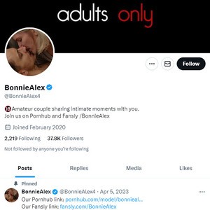 BonnieAlex Twitter, Top Premium Porn Sites