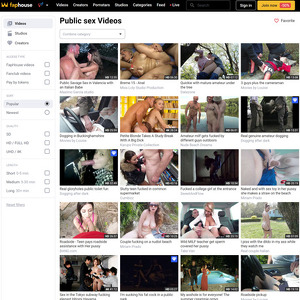 FapHouse Public Sex, Top Premium Porn Sites