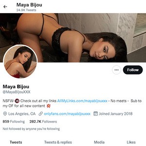 Maya Bijou, Top Premium Porn Sites