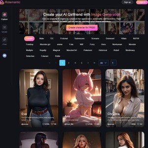 Rolemantic AI, Top Premium Porn Sites