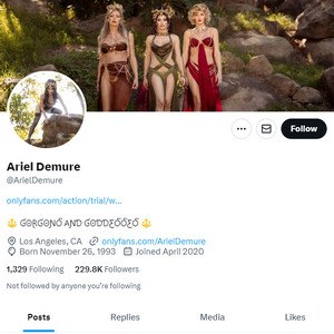 Ariel Demure Twitter (TS), Top Premium Porn Sites