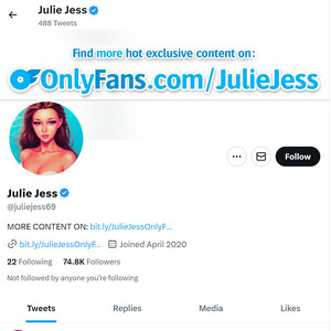 Julie Jess Twitter, Top Premium Porn Sites