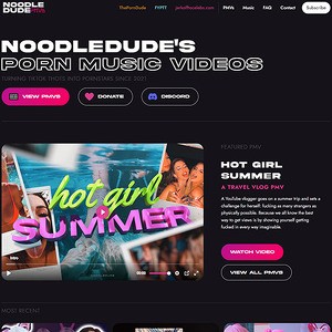 NoodleDude, Top Premium Porn Sites