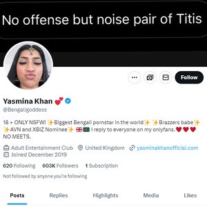 Yasmina Khan Twitter, Top Premium Porn Sites