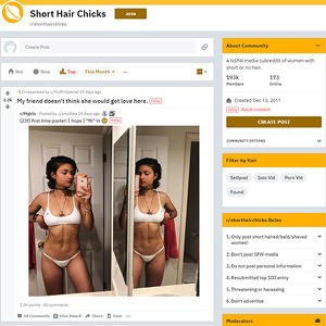 Short Hair Chicks, Top Premium Porn Sites