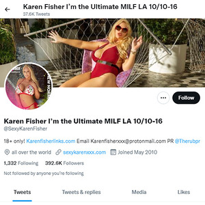 Karen Fisher, Top Premium Porn Sites