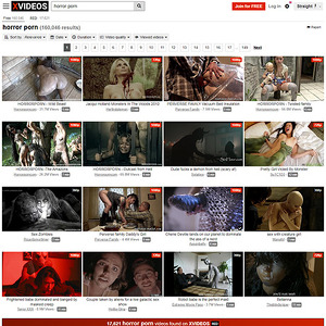 XVideos Horror Porn, Top Premium Porn Sites