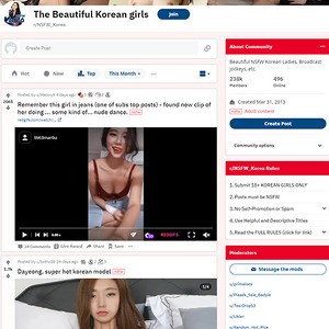 NSFW Korea, Top Premium Porn Sites