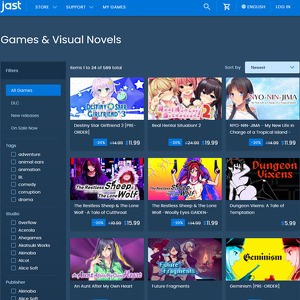 Jast USA, Top Premium Porn Sites