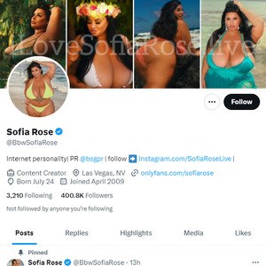 Sofia Rose Twitter, Top Premium Porn Sites