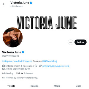 Victoria June Twitter, Top Premium Porn Sites