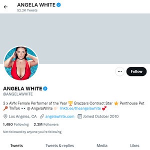 Angela White Twitter, Top Premium Porn Sites