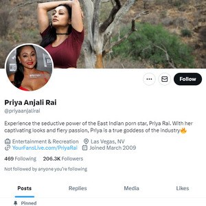 Priya Rai Twitter, Top Premium Porn Sites