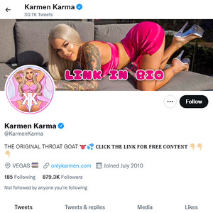 Karmen Karma, Top Premium Porn Sites