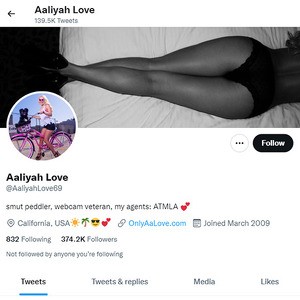 Aaliyah Love, Top Premium Porn Sites