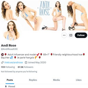 Andi Rose Twitter, Top Premium Porn Sites