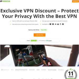 IPVanish VPN, Top Premium Porn Sites