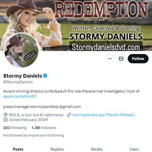 Stormy Daniels Twitter, Top Premium Porn Sites