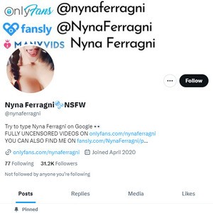 Nyna Ferragni Twitter, Top Premium Porn Sites