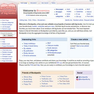 Boobpedia, Top Premium Porn Sites