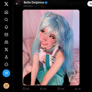 Belle Delphine, Top Premium Porn Sites