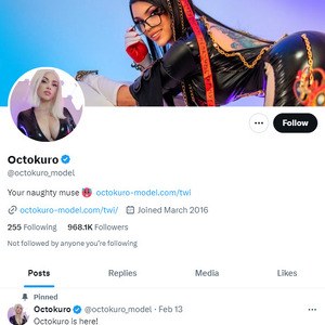 Octokuro Model Twitter, Top Premium Porn Sites