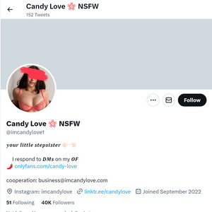 Candy Love Twitter, Top Premium Porn Sites