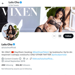 Lulu Chu Twitter, Top Premium Porn Sites