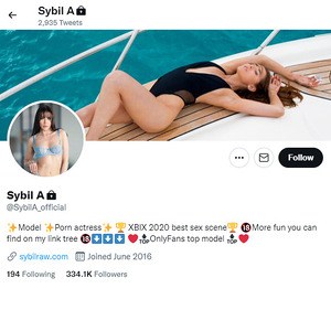 Sybil A Twitter, Top Premium Porn Sites