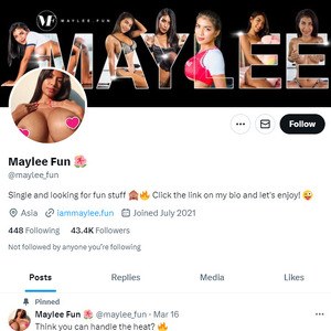 Maylee Fun Twitter, Top Premium Porn Sites