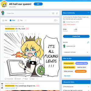 Bowsette, Top Premium Porn Sites