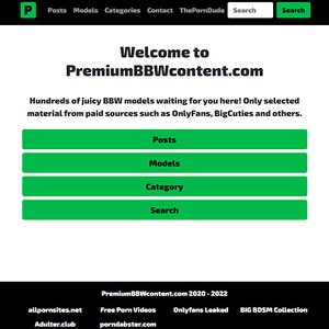 PremiumBBWcontent, Top Premium Porn Sites