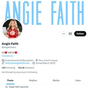 Angie Faith Twitter, Top Premium Porn Sites