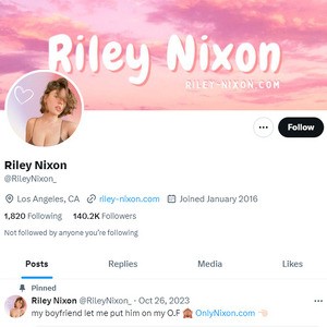 Riley Nixon Twitter, Top Premium Porn Sites