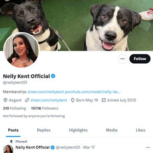 Nelly Kent Twitter, Top Premium Porn Sites