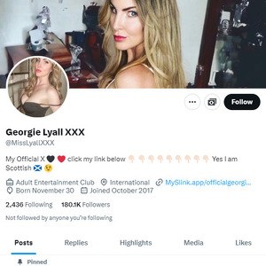 Georgie Lyall Twitter, Top Premium Porn Sites