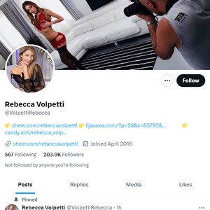 Rebecca Volpetti Twitter, Top Premium Porn Sites