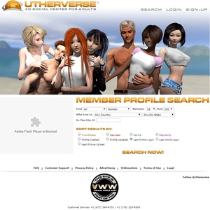 Utherverse, Top Premium Porn Sites