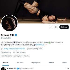 Brooke Tilli Twitter, Top Premium Porn Sites