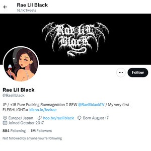 Rae Lil Black Twitter, Top Premium Porn Sites