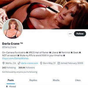 Darla Crane Twitter, Top Premium Porn Sites