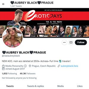 Aubrey Black, Top Premium Porn Sites